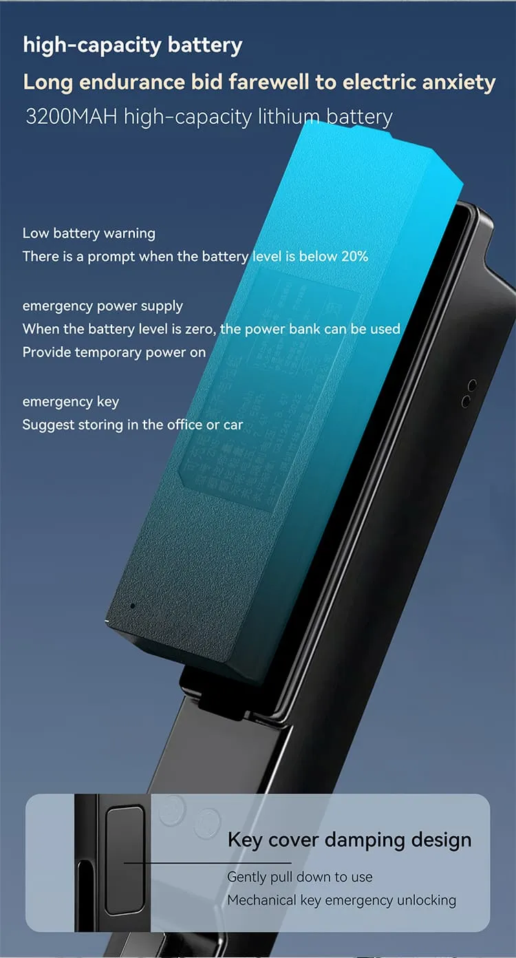 WAFU WF-H2 7合1 智能锁 — smart lock, face recognition | 细节图 11