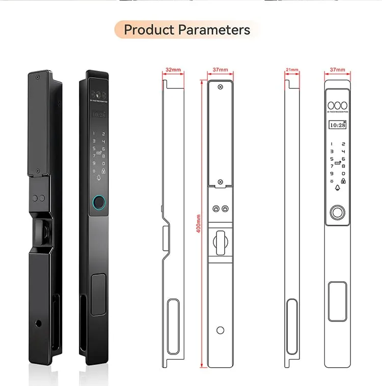 WAFU WF-H2 7合1 智能锁 — smart lock, face recognition | 细节图 13