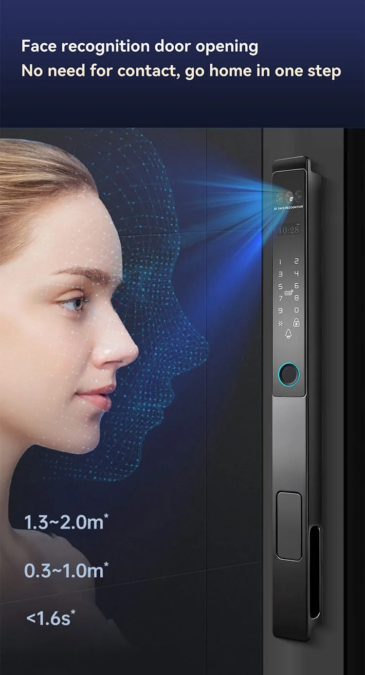 WAFU WF-H2 7合1 智能锁 — smart lock, face recognition | 细节图 4