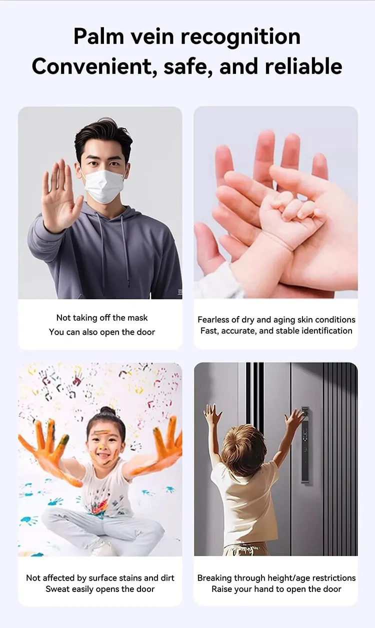 WAFU WF-H2 7合1 智能锁 — smart lock, face recognition | 细节图 6